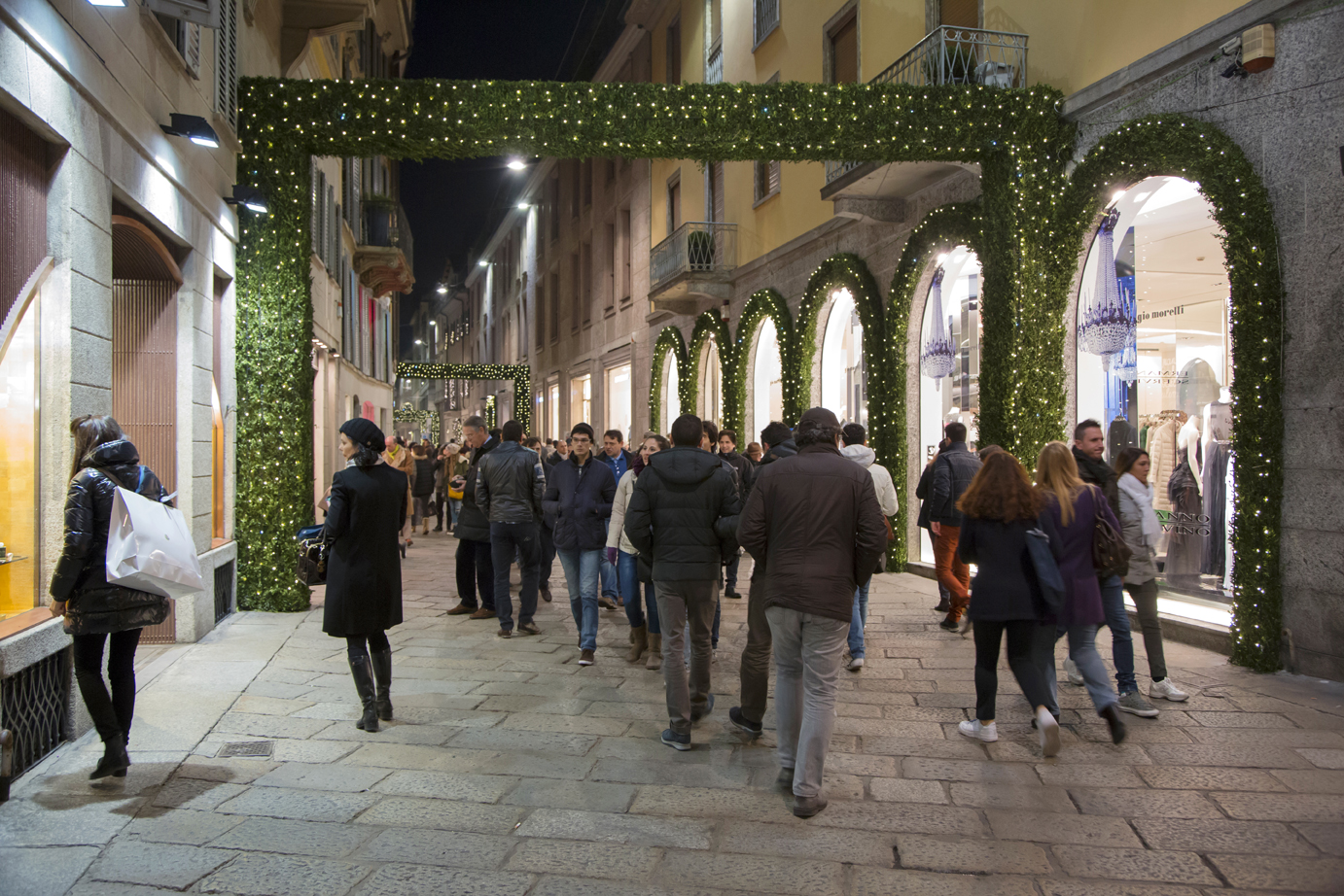 Via della Spiga (fashion quarter)